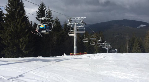 Orava Snow síterepe január 5-én, 30 cm hó hullott