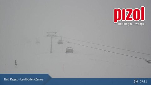 Pizol webkamera: ez egy kedvezményes napnak tűnik