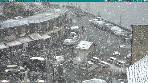 Stelvio (Olaszország) ma délután