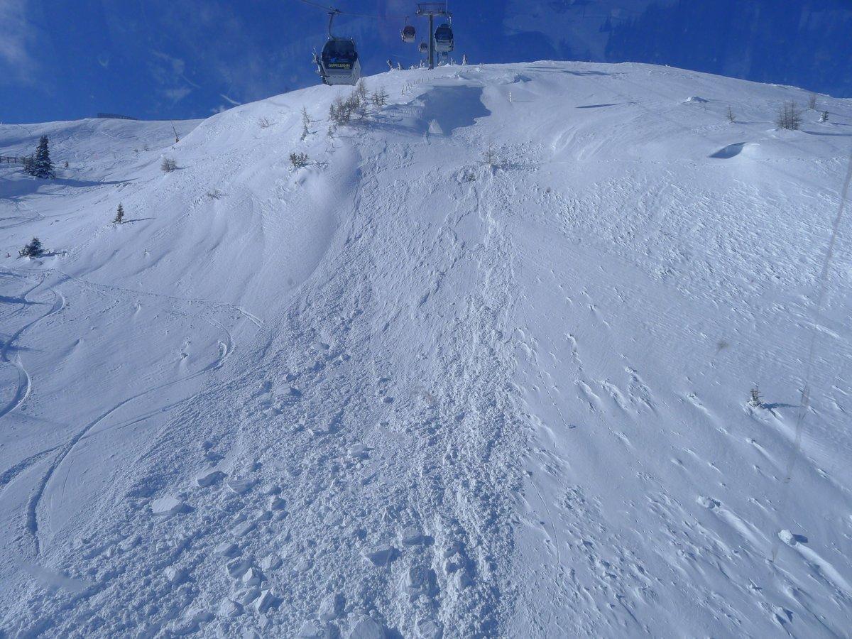 A helyszín (Kép: Lawinenwarndienst Salzburg)