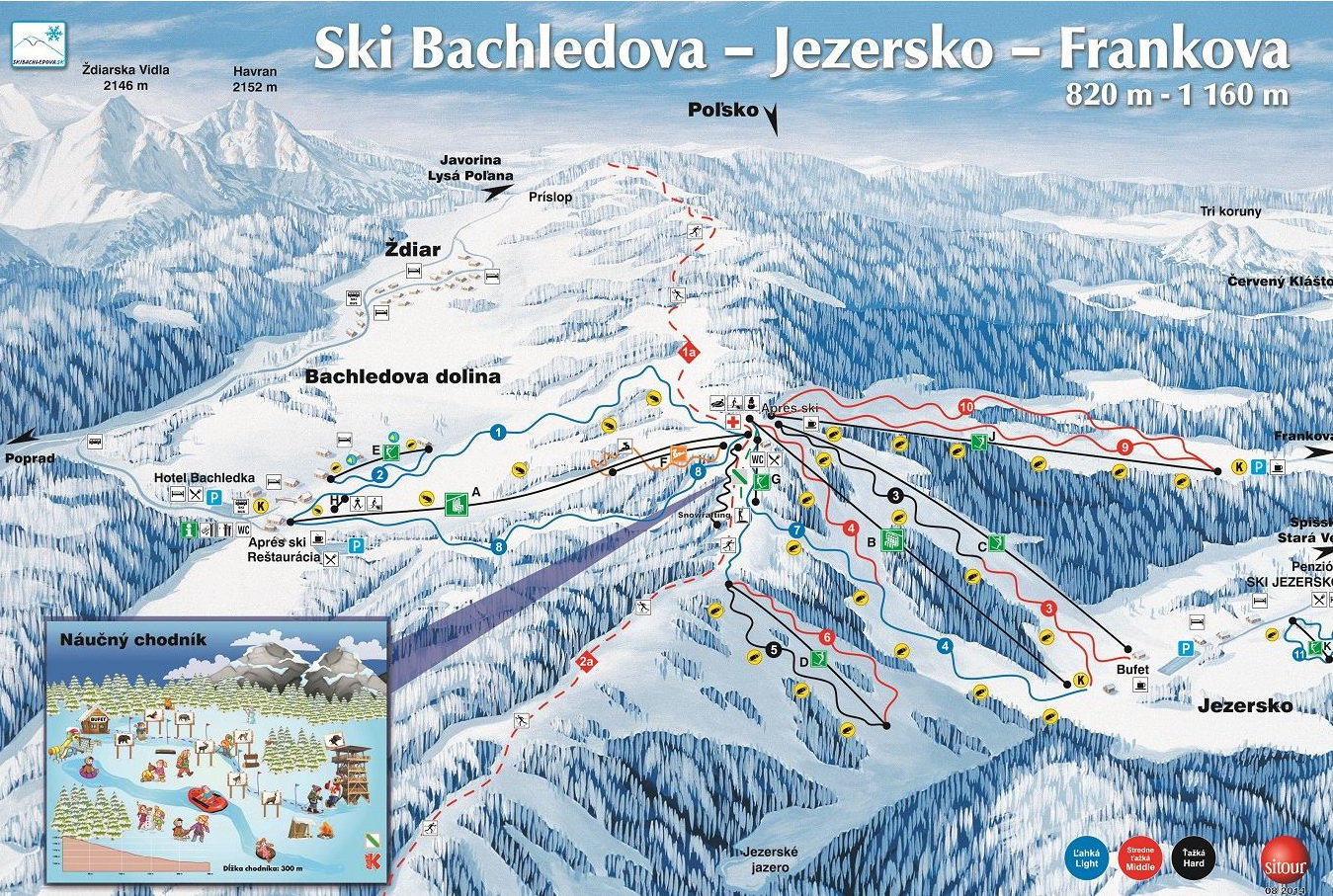 Az új pályák (9-es, 10-es) és a gyermekvilág helye a térképen