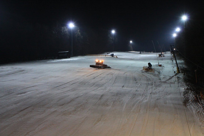 Pályamunkák a tavaly februári nyitás előtt