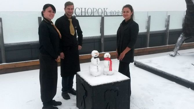 Chopok, a csúcson (Kép: TMR)