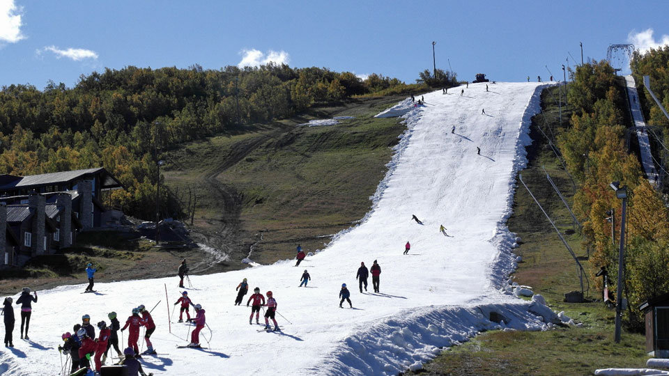 Ilyen a pálya (Kép: Norvég Alpesi Sí / Alpinlandslaget)