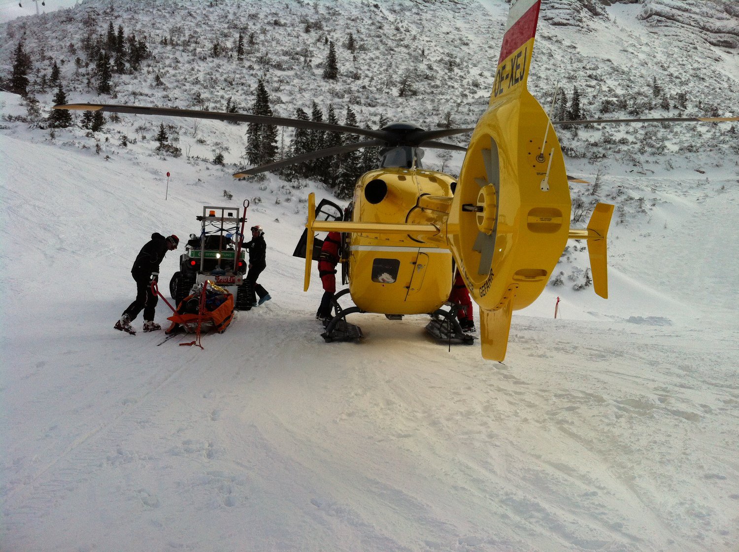A baleset helyszíne (Kép: ÖAMTC)