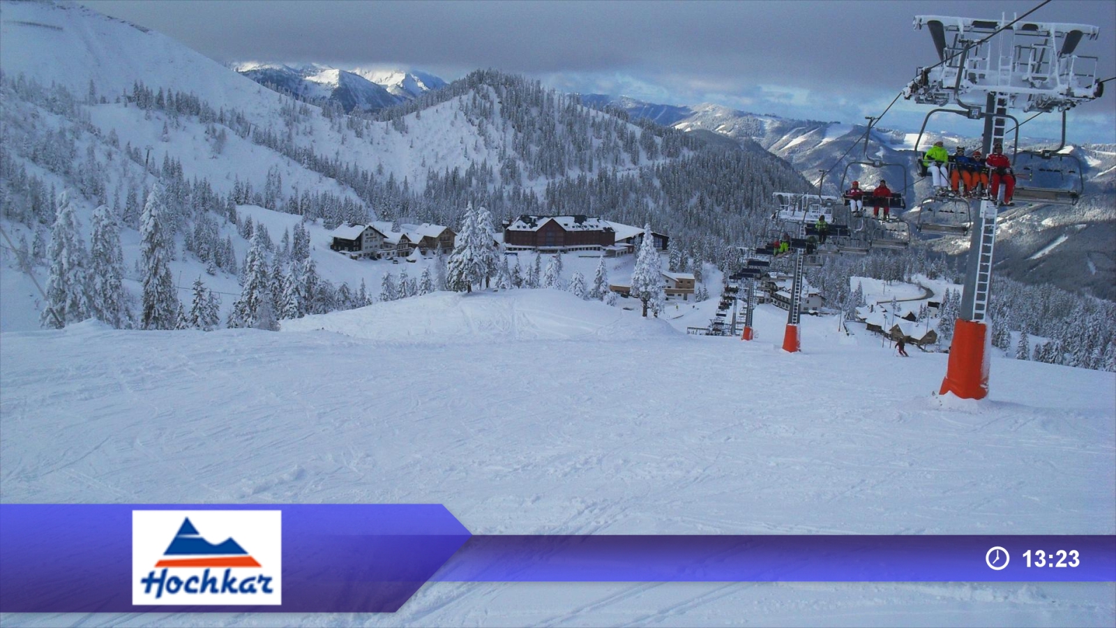 Nem volt üres a lift Hockaron az első hétvégén