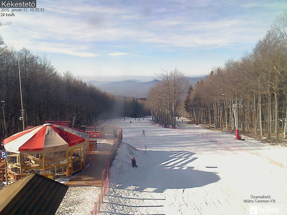 Kékestetői webkamera tegnap