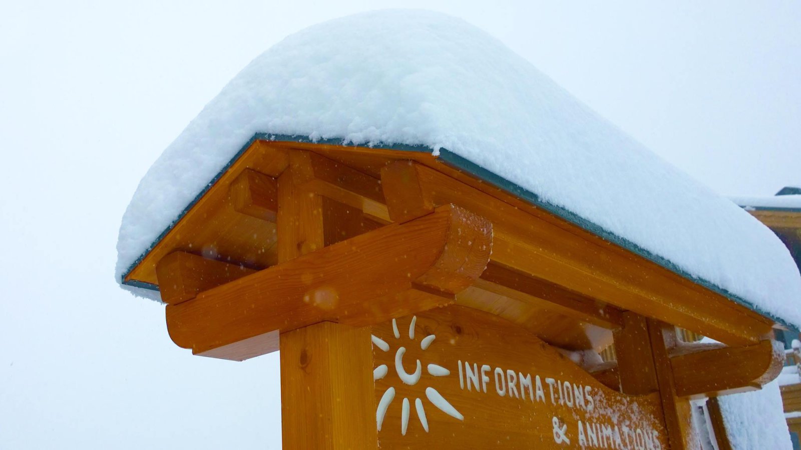 La Rosiére 45 cm friss hó ma reggel