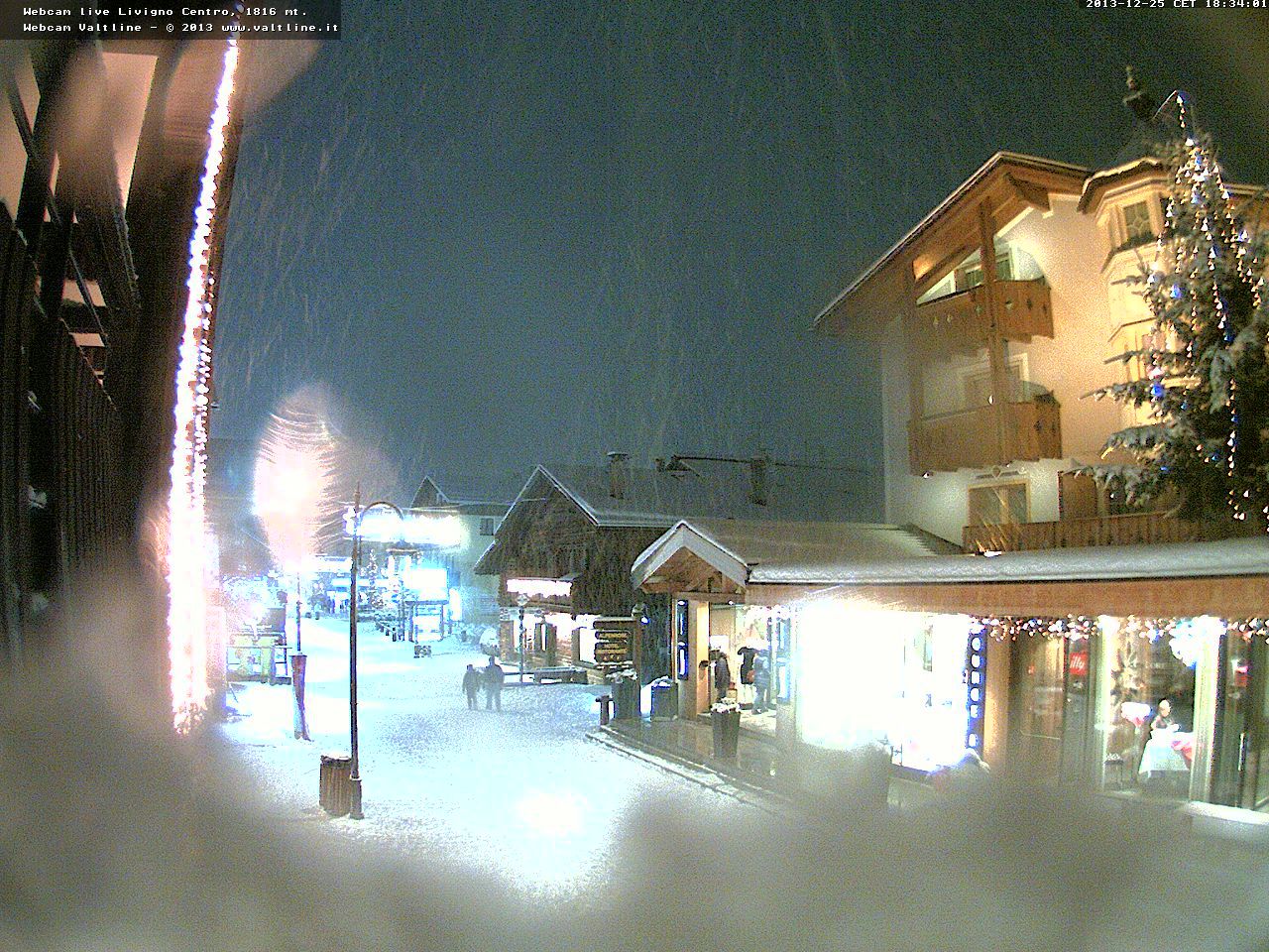 Livigno (ITA) webkamera ma este