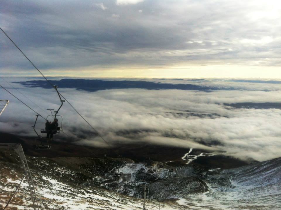 Friss kép a Lomnici-nyeregből (Kép: Vysoké Tatry - Hory zážitkov)