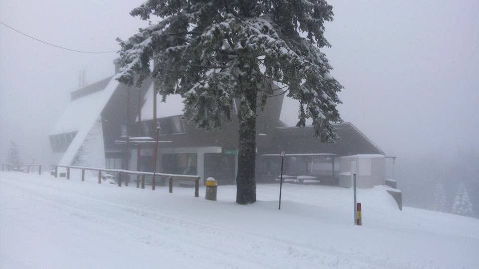 Friss hó a síterepen (Kép: Marprom) 