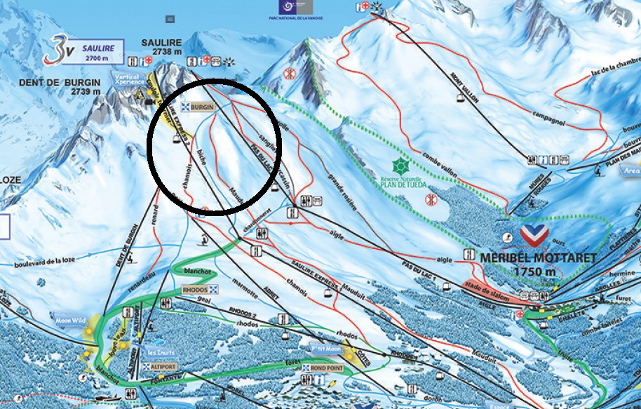 Ebben a hegyoldalban történt a baleset