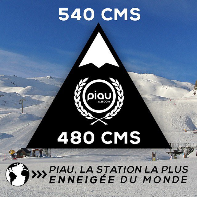 Piau – Engaly: 540 cm a csúcson!