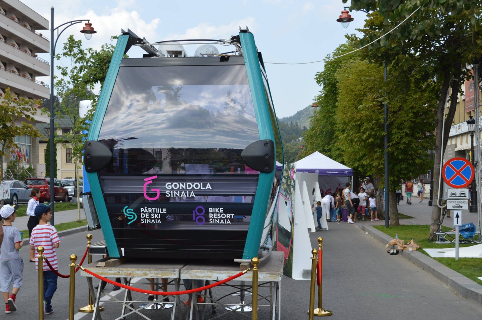 Bemutatták az új lift kabinját (Kép: Telegondola Sinaia - Facebook)