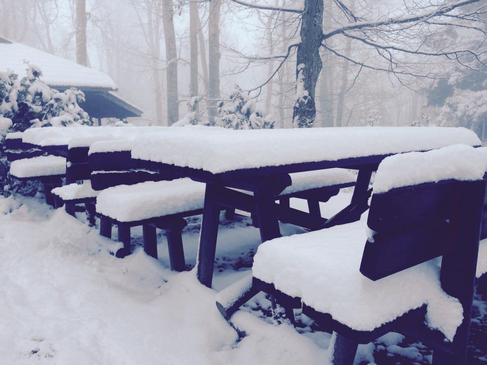 Sljeme, Zágráb mellett ma már 15 cm hullott