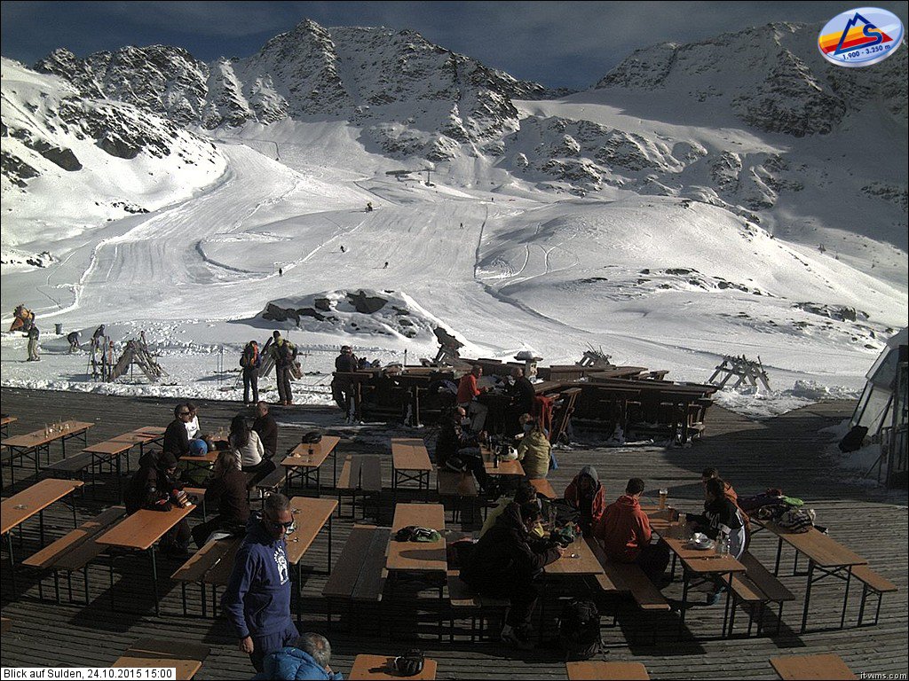 Szombati webkamera kép Madritschhütte