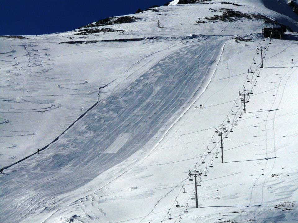 Már készítik a pályát (Kép: Vysoké Tatry - Hory zážitkov / Facebook)