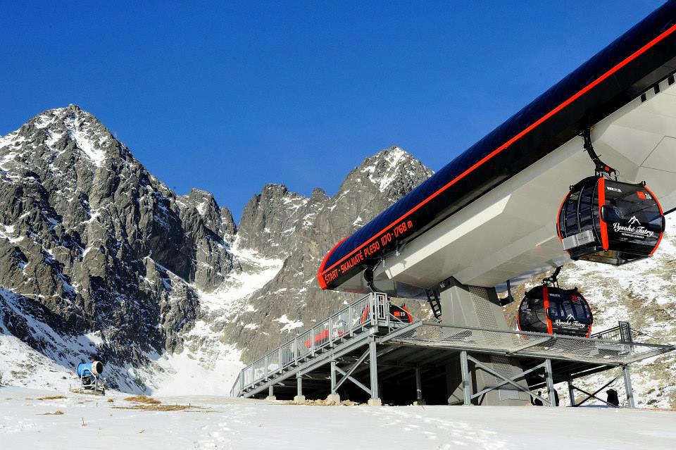 Tátralomnic: szombaton átadták az új liftet (Kép: TMR)