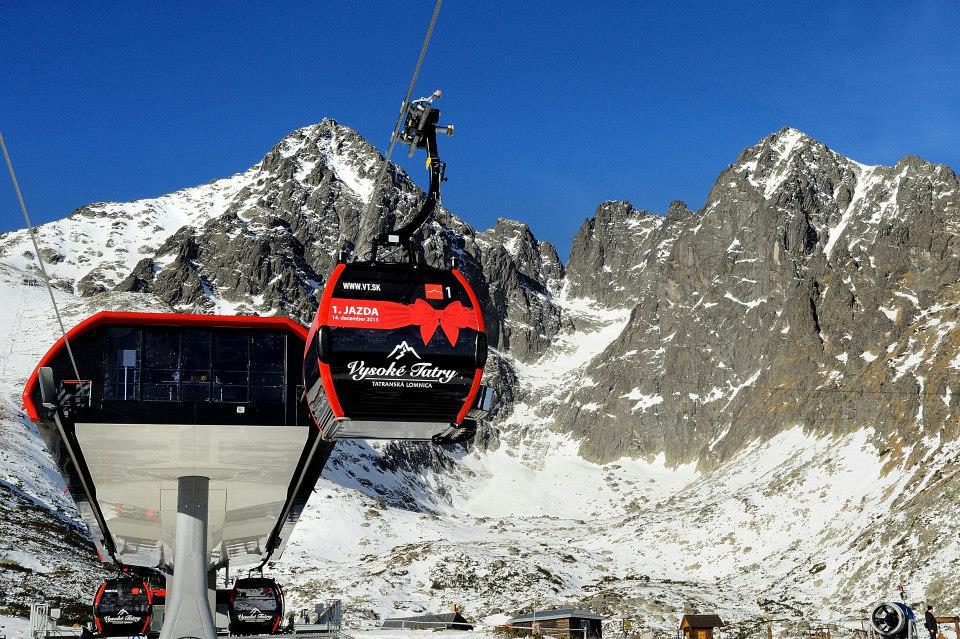 Tátralomnic: szombaton átadták az új liftet (Kép: TMR)