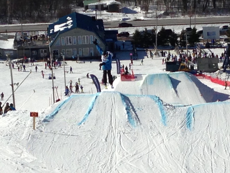 A síterep ugratója 2013-ban (Kép: Ski Wentworth/Facebook)