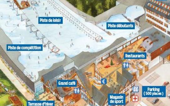 .... és ez épülhet a mostani domb környékén (Kép: http://www.leparisien.fr)