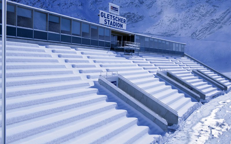 Ez még tavalyi kép az első őszi havazás után (Kép. Sölden / Facebook)