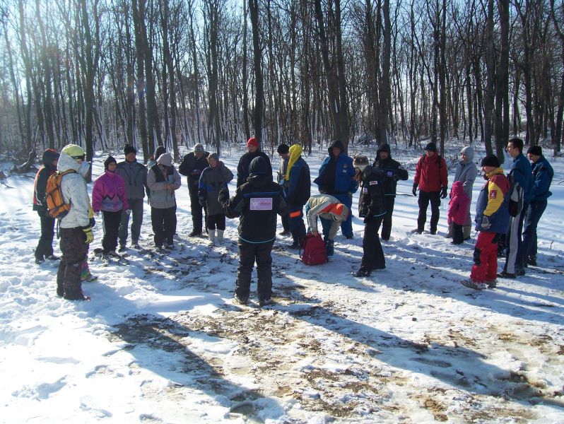 Ilyen volt tavaly, akkor már volt egy kis hó is :)