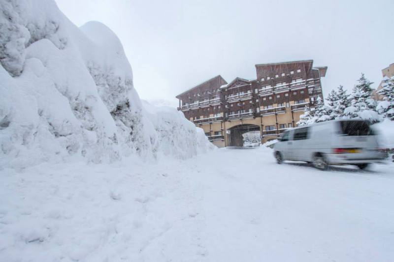 A hétvégi havazás (Kép: Val Thorens / Facebook)