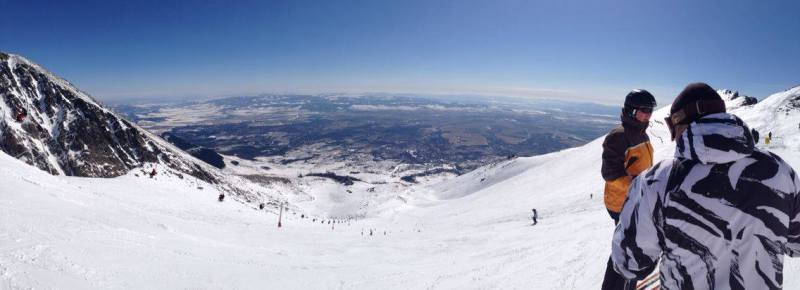 Ilyen az, ha van hó (Kép: Vysoké Tatry / Facebook)