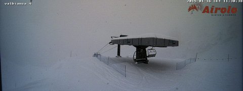 Svájc déli része: Airolo - Pesciüm - 11 óráig 25 cm hullott