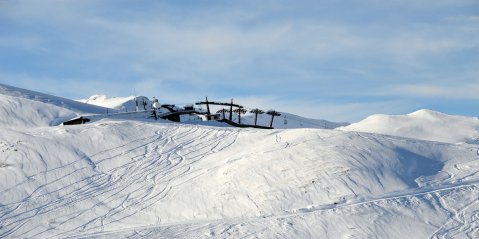 Brezovica, Koszovó fejlesztés előtt (Kép: AirKosova)