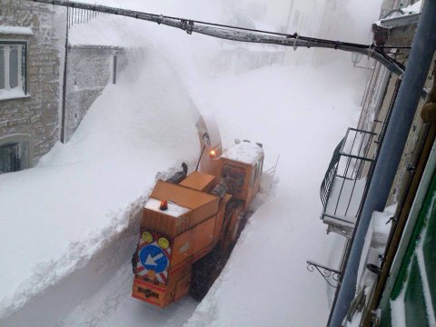 Capracotta: ennyi hullott a városban