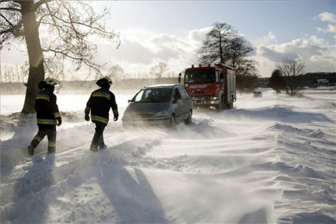 Zalaszentbalázs, 2015. február 8.  MTI Fotó: Varga György