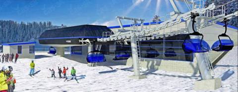 Az új lift látványterve