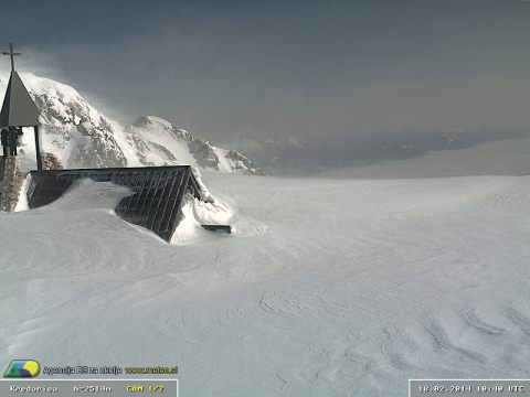 Kredarica webkamera ma délelőtt