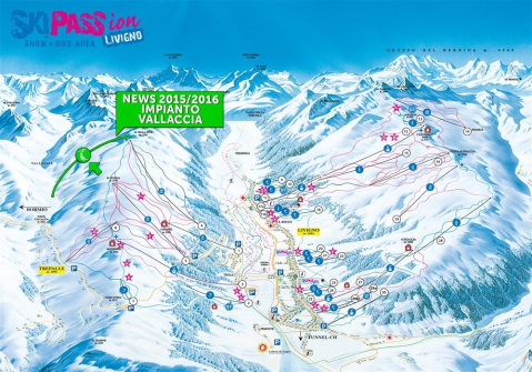 Az új lift helye a térképen