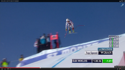 Közel 100 km/órás sebességgel!