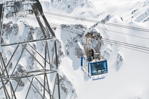 A kabinos lift egy korábbi képen (Kép: Pic du Midi / Facebook)