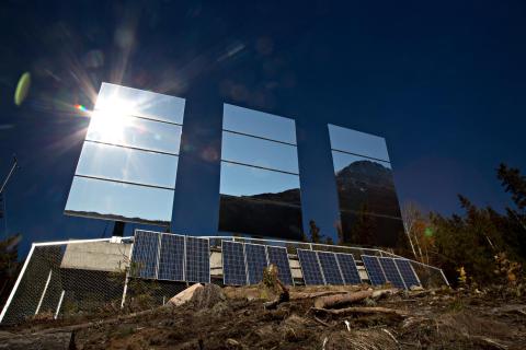 Tükrök a hegyen, összesen 51 négyzetméteren (Kép: Visit Rjukan)