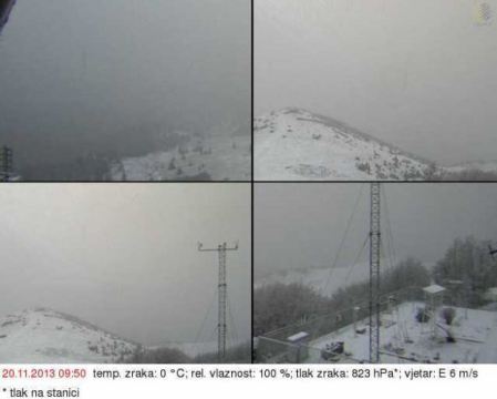 Zavizan, Horvátország, ma reggel