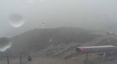 A túrautak magasságában is havazott a Magas-Tátrában (Kép: TMR)