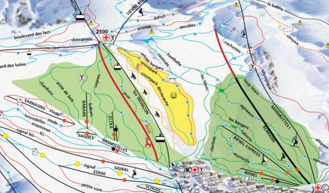 ... és az új térkép ezen a részen