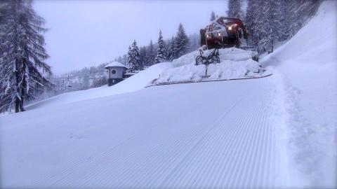 Zauchensee - ratrakolás