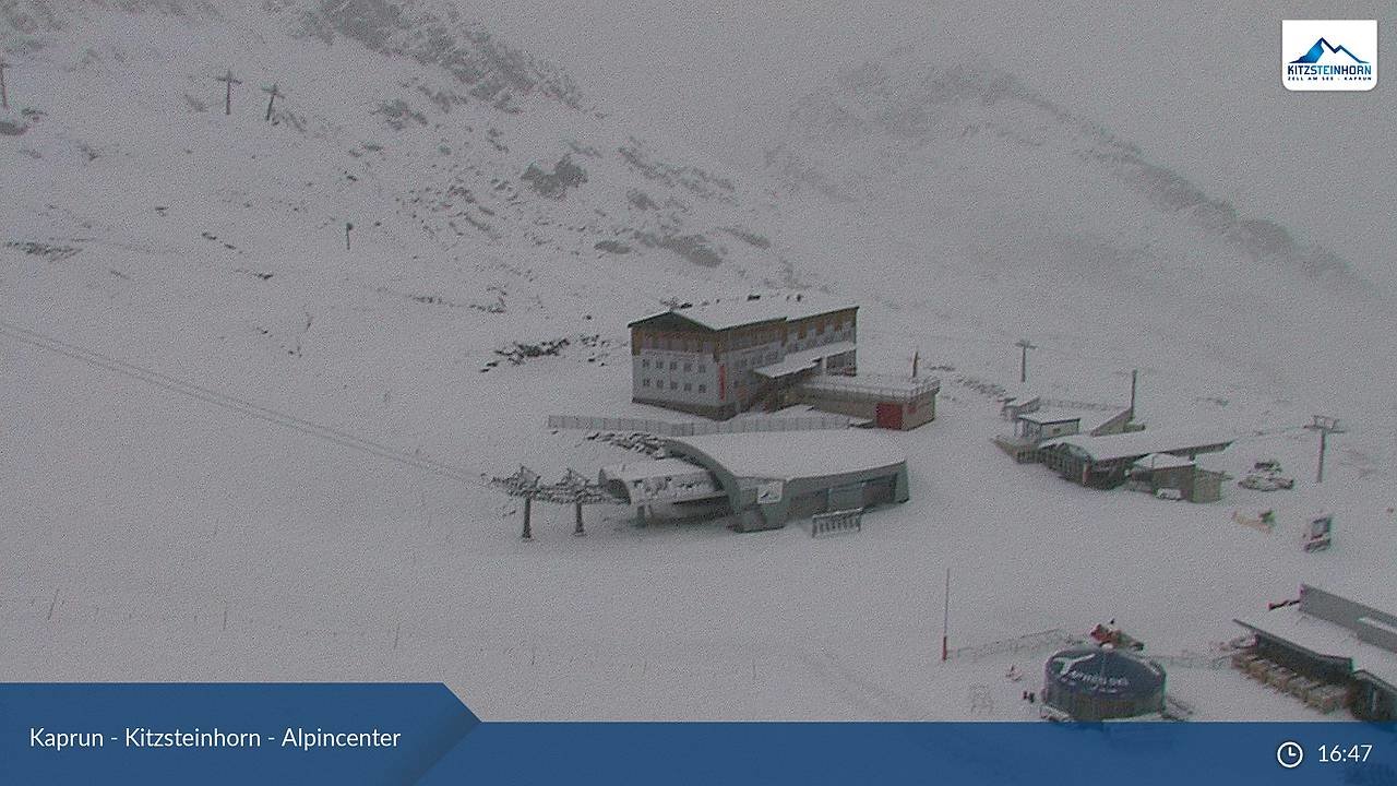 Kaprunban is havazik