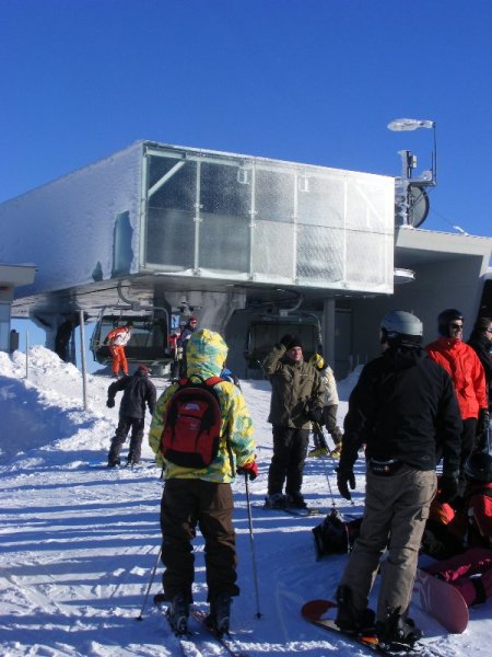 Vorgipfel felső állomása