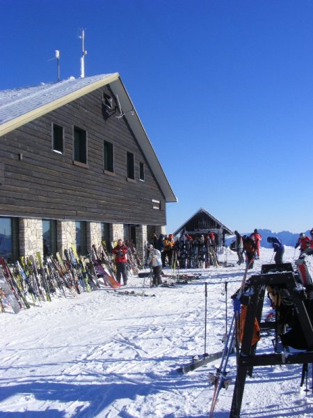 Vorgipfel teteje a felvonóállomással