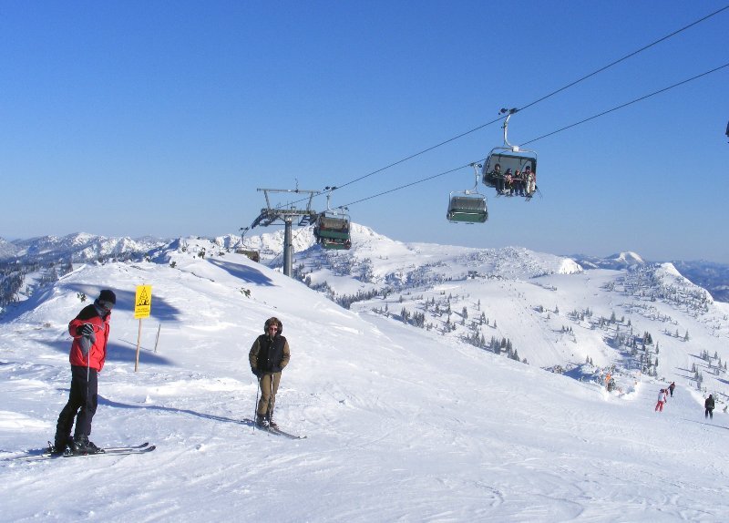 Vorgipfel-ről lefelé