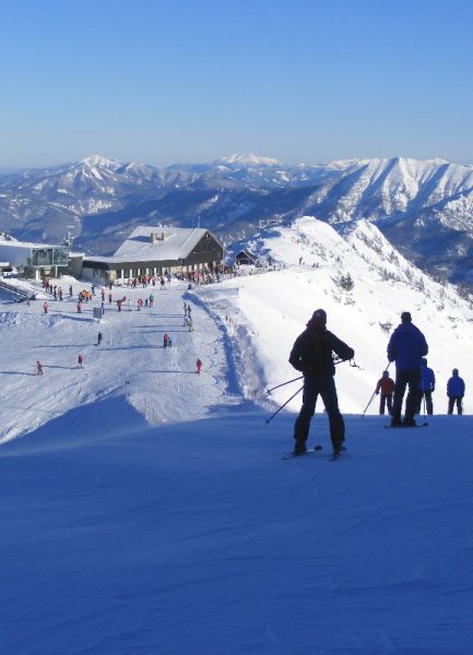 Hochkart gerince a Vorgipfel felé