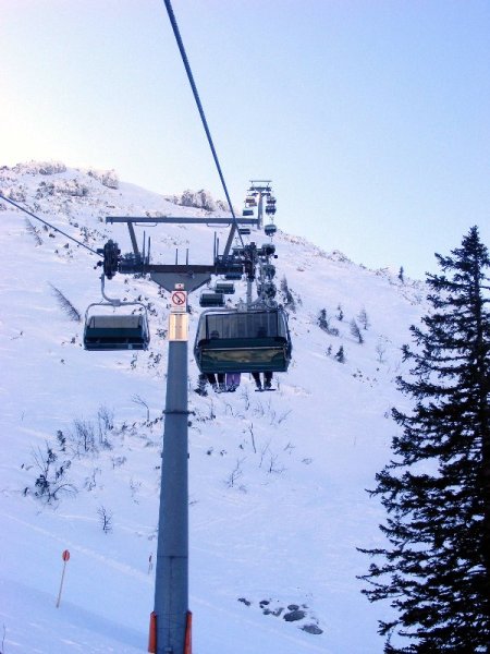 Vorgipfel "buborékos" felvonóján