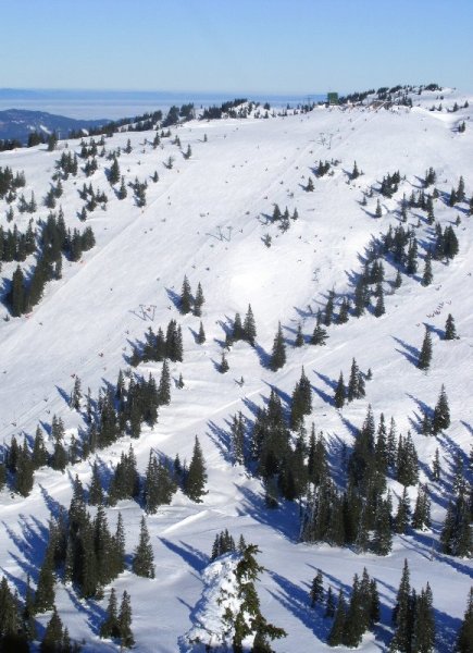 Hasing-ról a Leckerplan teteje és a "Napfény pálya"